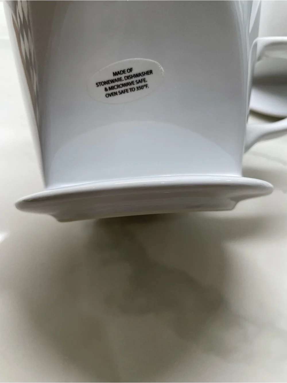 (1) Rare Sur La Table Ceramic Pour Over Coffee Dripper XL 4 Hole White